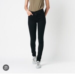 RALEIGH DENIM Haywood High Rise skinny jeans in Black